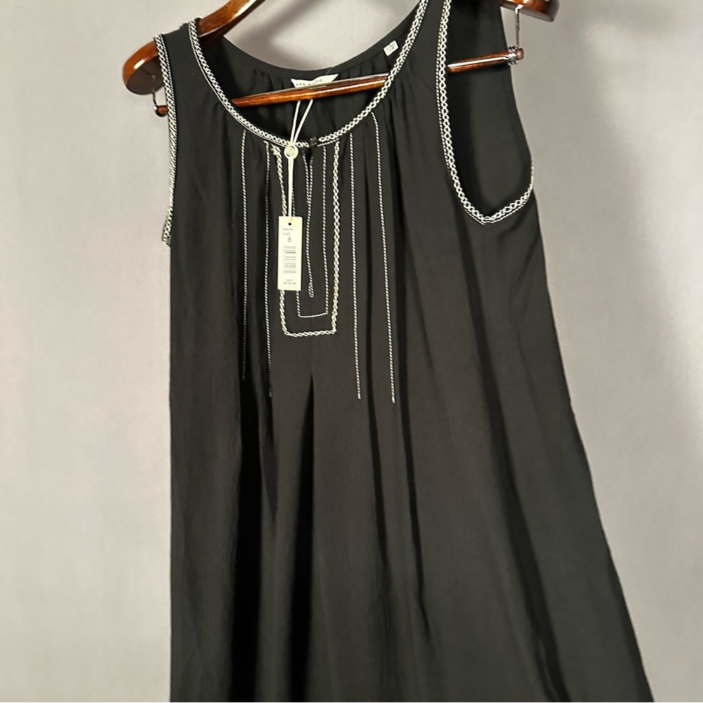 Max Studio black long maxi boho flowy‎ dress size S NWT - Picture 7 of 10